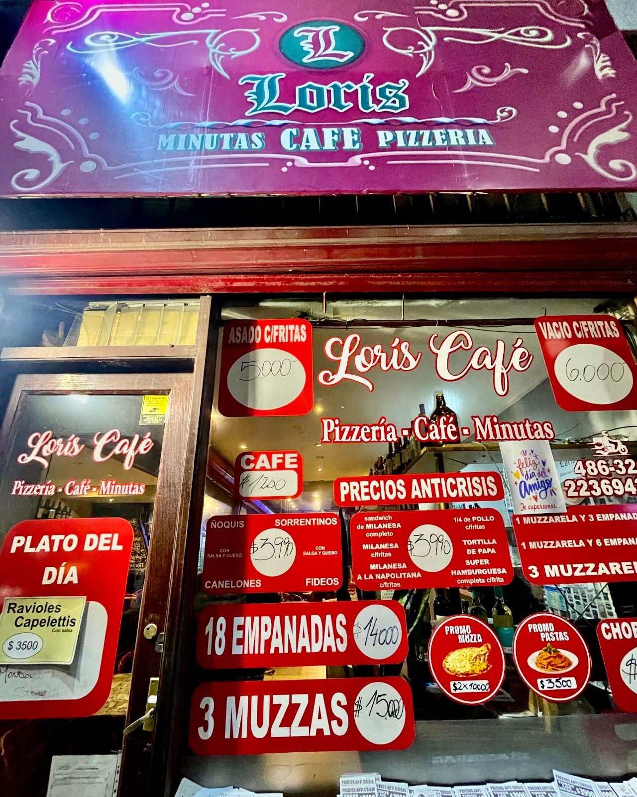 Loris café y pizzería